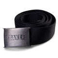 Baker Brand Logo Web Belt - Black