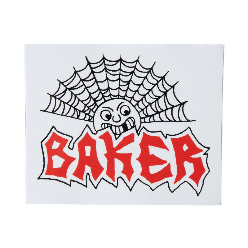 Baker Spiderweb Sticker