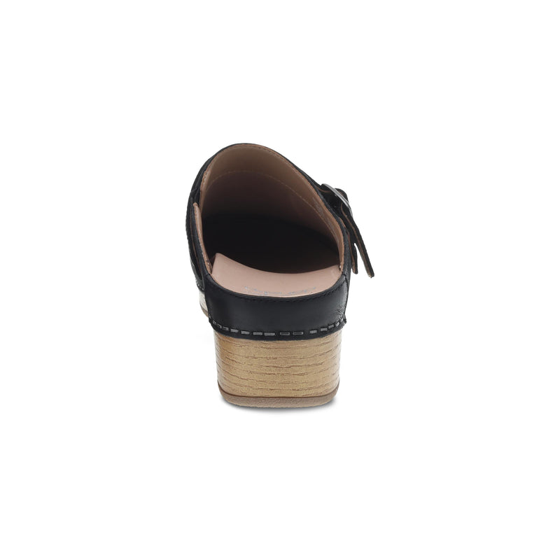 Heel image of Berry Black Burnished Nubuck