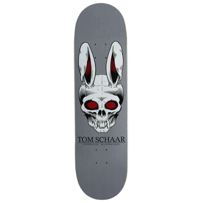 Birdhouse Tom Scharr Rabbit Skull Skateboard Deck - 8.38"