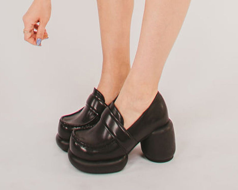 T2316L Black Bubble II Anarchic Loafer