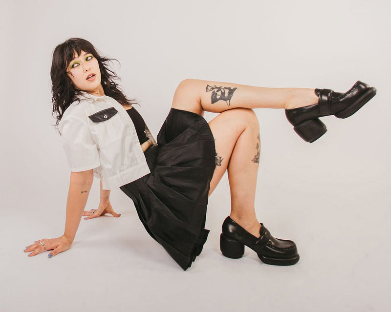 T2316L Black Bubble II Anarchic Loafer
