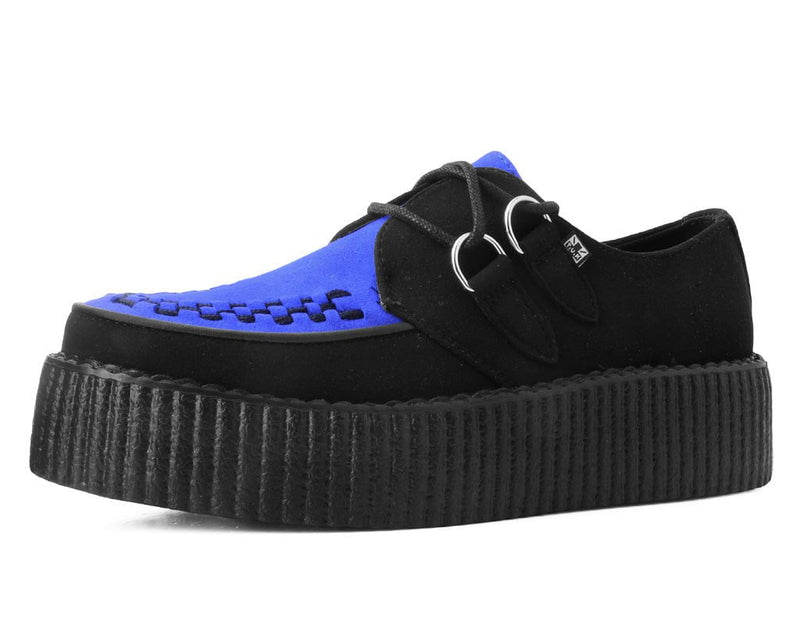 V3182 Black & Cobalt Blue Viva Mondo Creeper