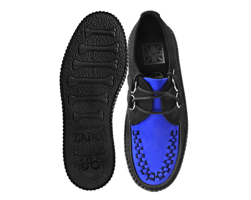 V3182 Black & Cobalt Blue Viva Mondo Creeper