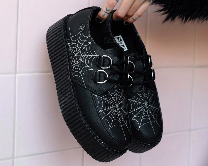 V9745 Black Glow Spiderweb Viva Mondo Creeper