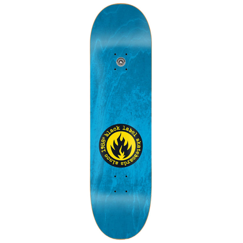 Black Label Stand By Skateboard Deck - 8.75"