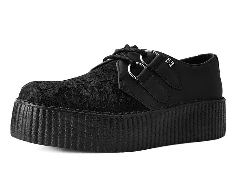 V3164 Black Lace Viva Mondo Creeper