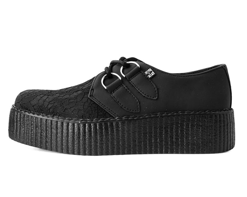 V3164 Black Lace Viva Mondo Creeper
