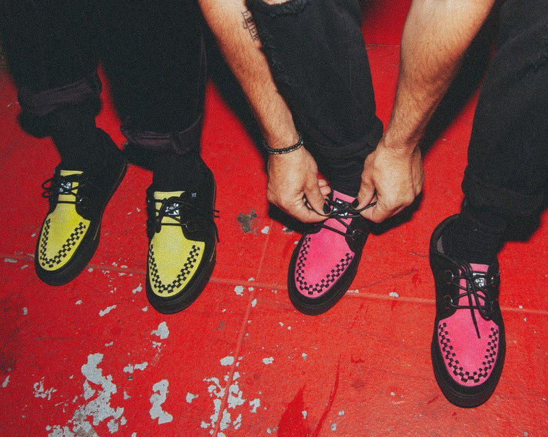 A3149 Black & Lime Sneaker