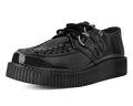 F9679 Black Patent Viva Low Sole Creeper