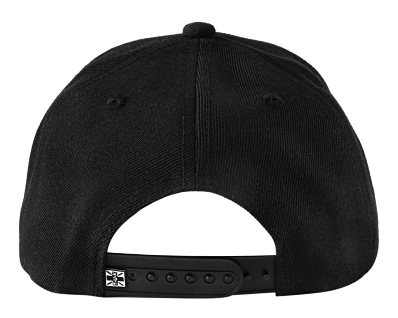 HT05 Black Skull Logo Hat HT05-OS