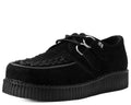 F7270 Black Suede Viva Low Creeper