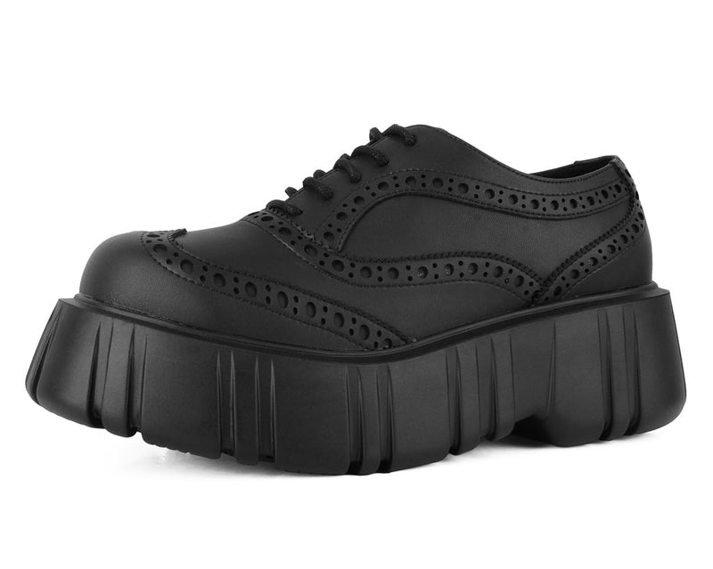 T2337 Black TUKskin™ Anarchic Airship Brogue
