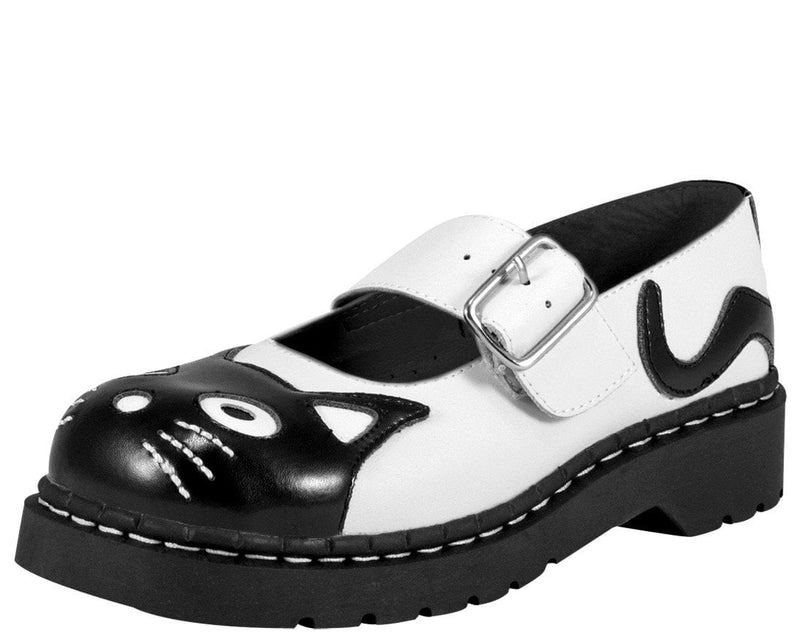 T2006 Black & White Kitty Mary Jane