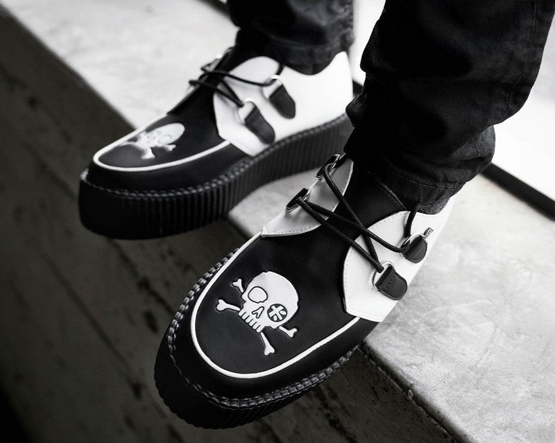 V3209 Black & White Pirate Viva Mondo Creeper