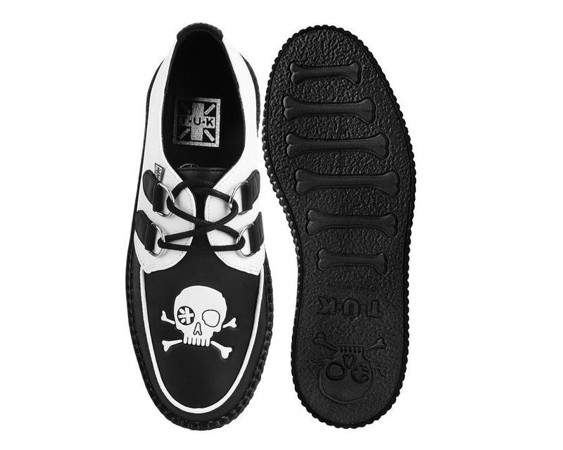 V3209 Black & White Pirate Viva Mondo Creeper