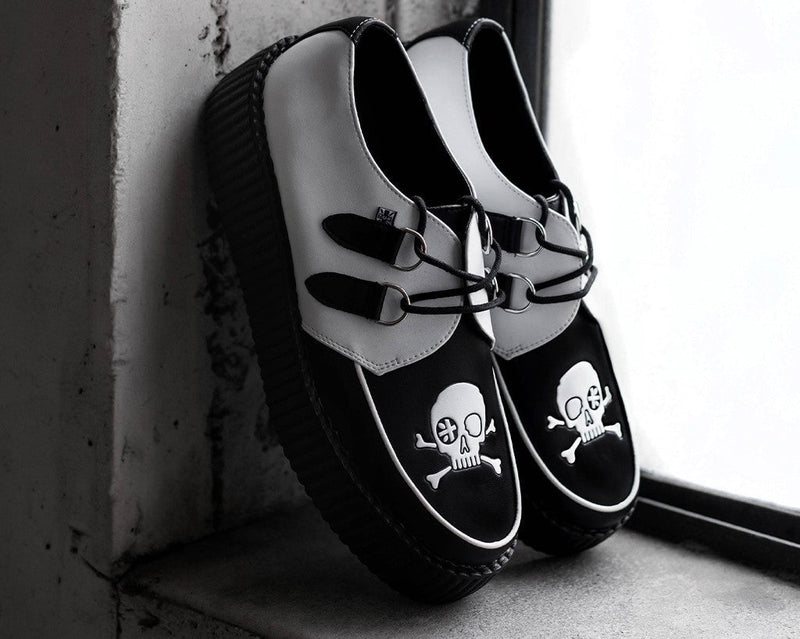 V3209 Black & White Pirate Viva Mondo Creeper