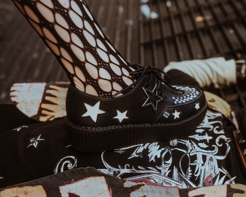 V3264 Black & White Star Viva Mondo Creeper