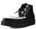 A9540 Black & White TUKskin™ 3-Buckle Pointed Creeper Boot