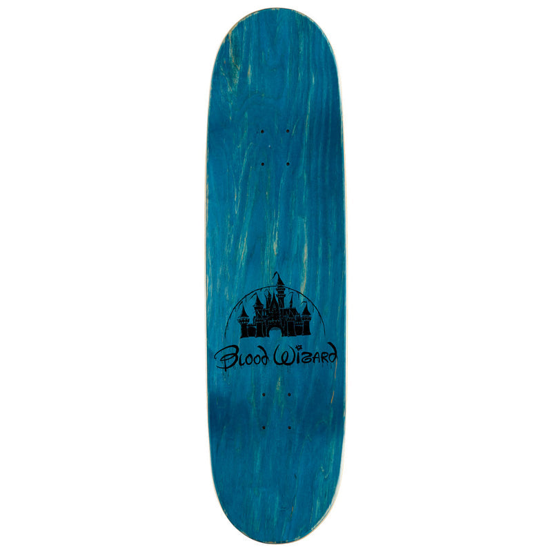 Blood Wizard Darktasia Knight On Beard Mountain Skateboard Deck - 9.00"