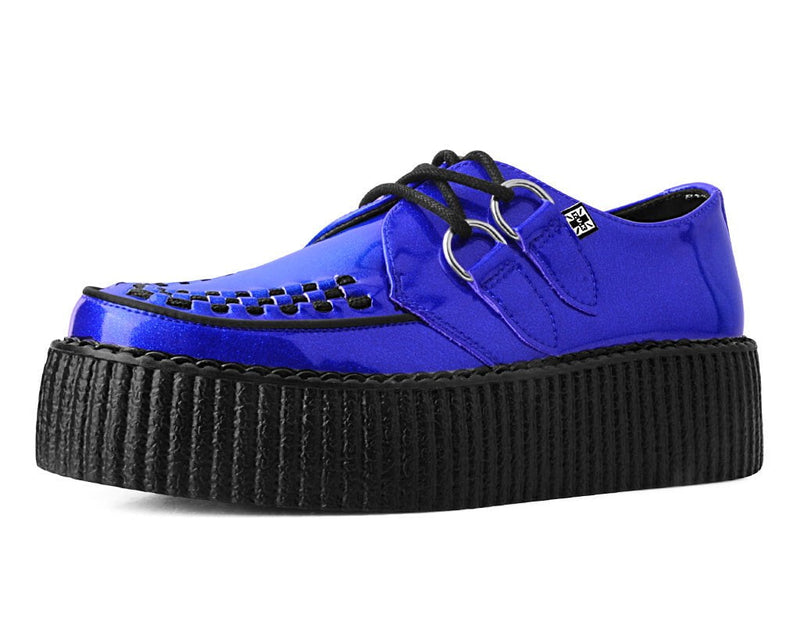 V3156 Blue Metallic Sparkle Viva Mondo Creeper
