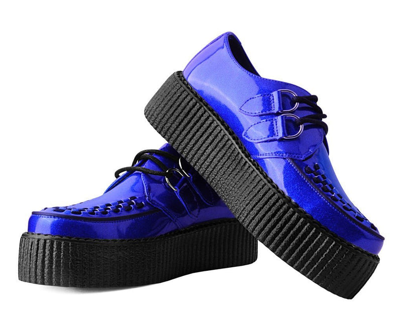 V3156 Blue Metallic Sparkle Viva Mondo Creeper