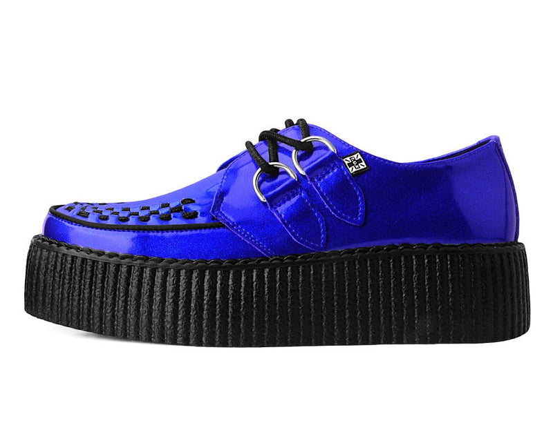 V3156 Blue Metallic Sparkle Viva Mondo Creeper