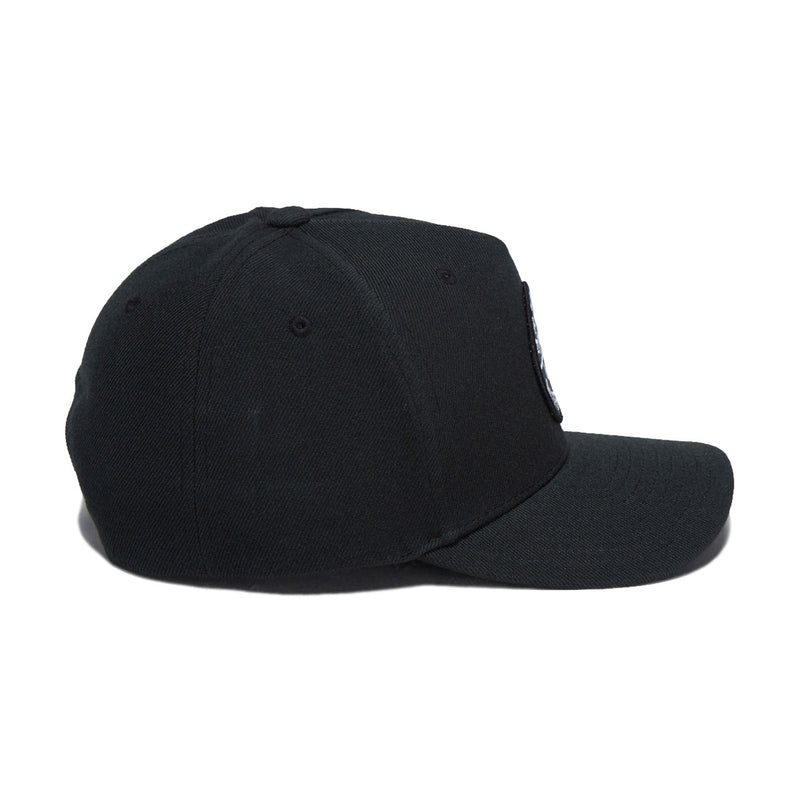 Brixton Crest C Mp Snapback Hat - Black