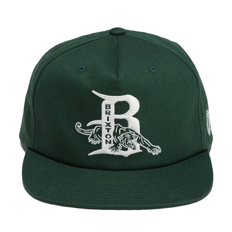 Brixton Predator MP Snapback Hat - Primal Green