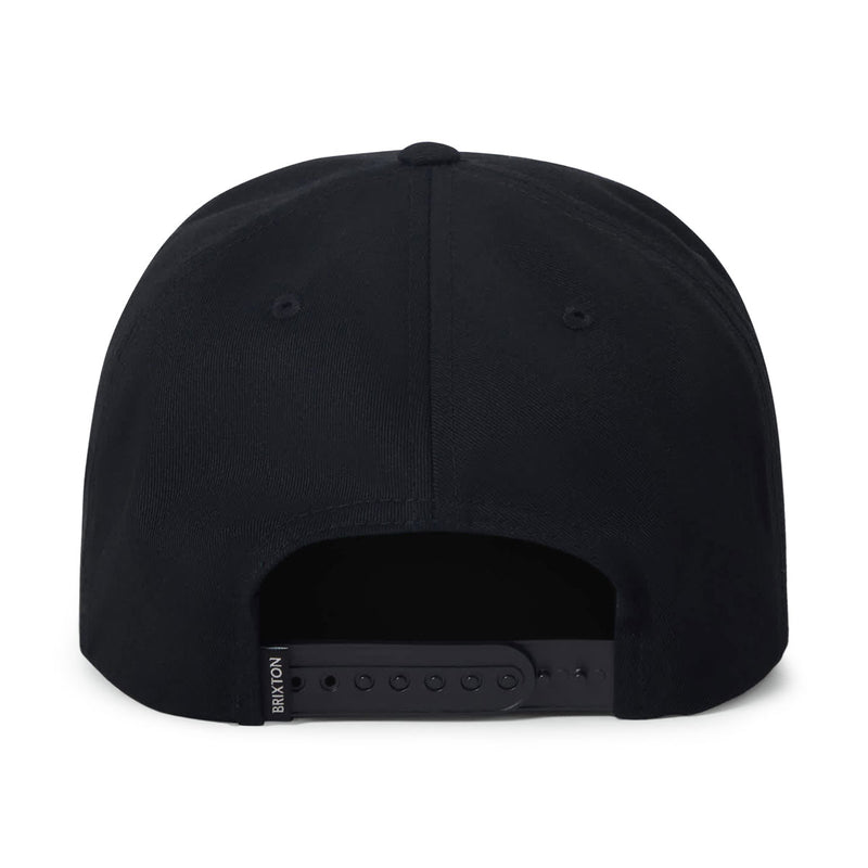 Brixton Rhett MP Snapback Hat - Black