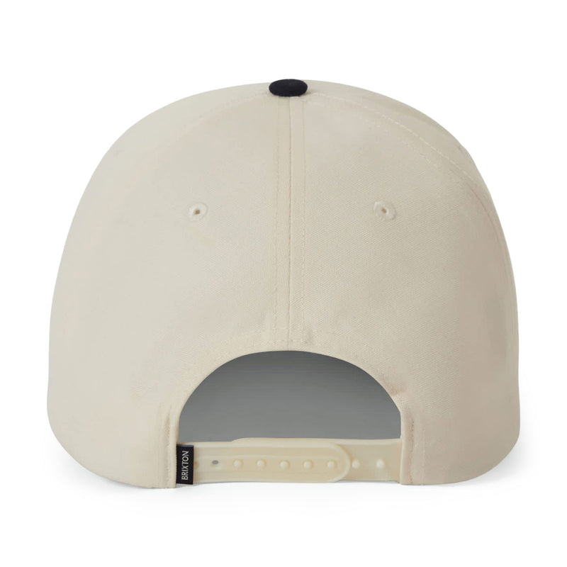 Brixton Trophy Horse C Netplus MP Snapback Hat - Black/Off White
