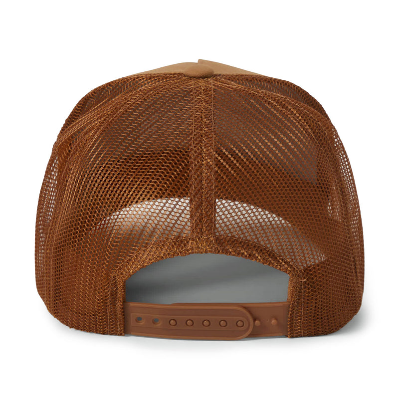 Brixton Wheaton C Netplus MP Trucker Hat - Copper/Copper