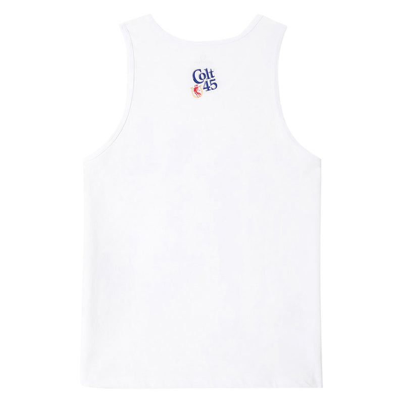 Brixton x Colt 45 Oz Tank Top - White