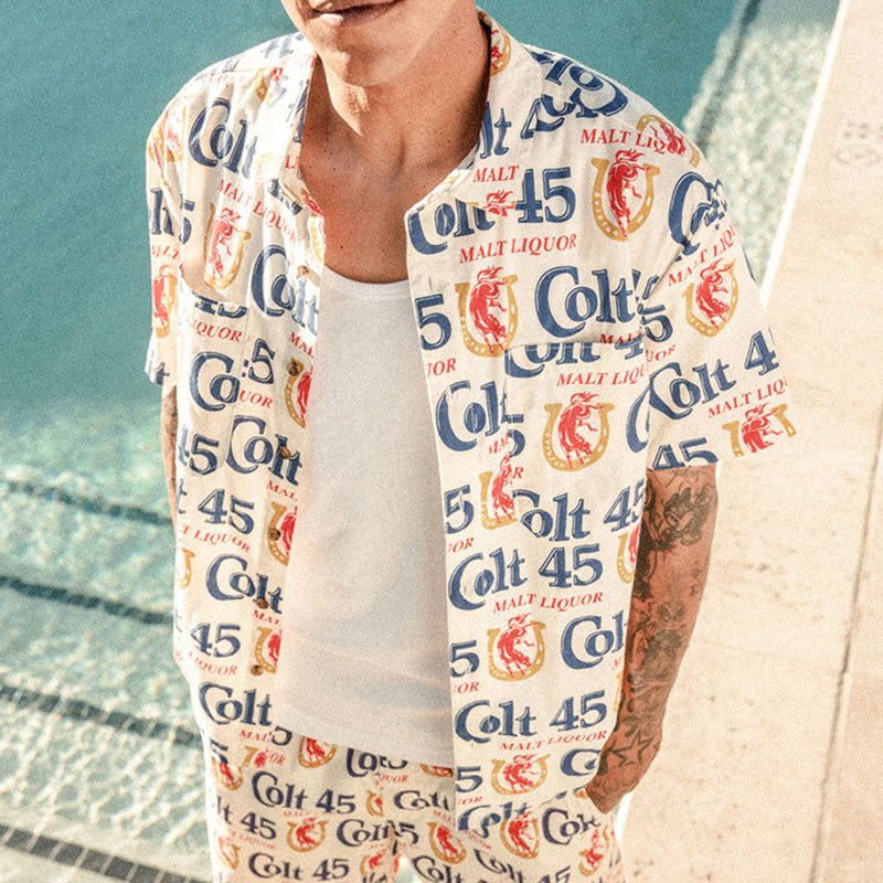 Brixton x Colt 45 Shirt - Multi