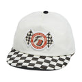 Brixton x Goodyear Speedway HP Snapback Hat - Off White