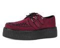 V3291 Burgundy Faux Suede Viva Mondo Creeper
