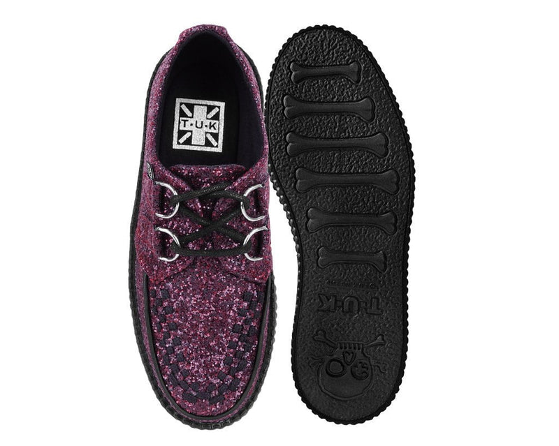 V3234 Burgundy Glitter Viva Mondo Creeper