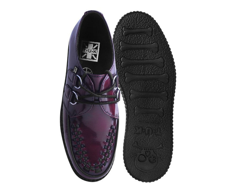 F9857 Burgundy Rub-Off TUKskin™ Viva Low Creeper