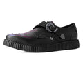 A3171 Burgundy Rub-Off Western Pointed Creeper