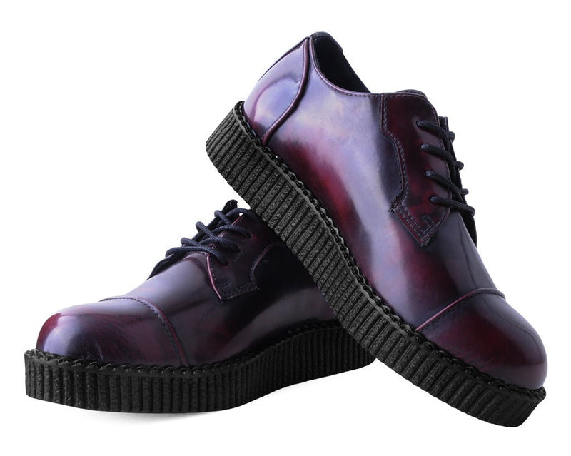 F3105 Burgundy TUKskin™ Toe Cap Viva Low Creeper