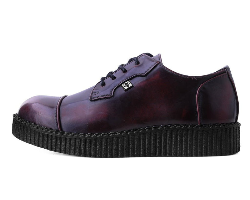 F3105 Burgundy TUKskin™ Toe Cap Viva Low Creeper