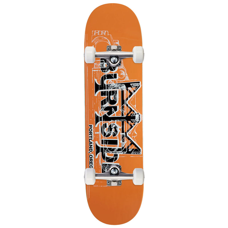 Burnside Bridge Skateboard Complete - Orange - 8.50"