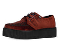 V3282 Burnt Orange Velvet Viva Mondo Creeper
