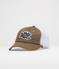 Butter Goods Melt Trucker Cap in Brown