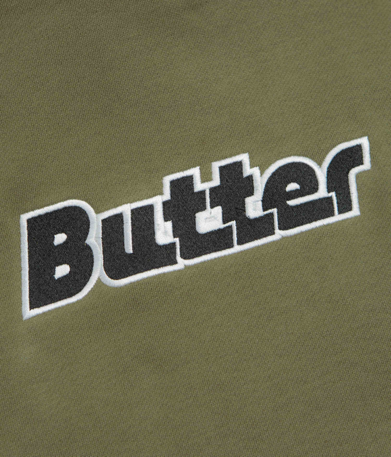 Butter Goods Transit Hoodie in Army