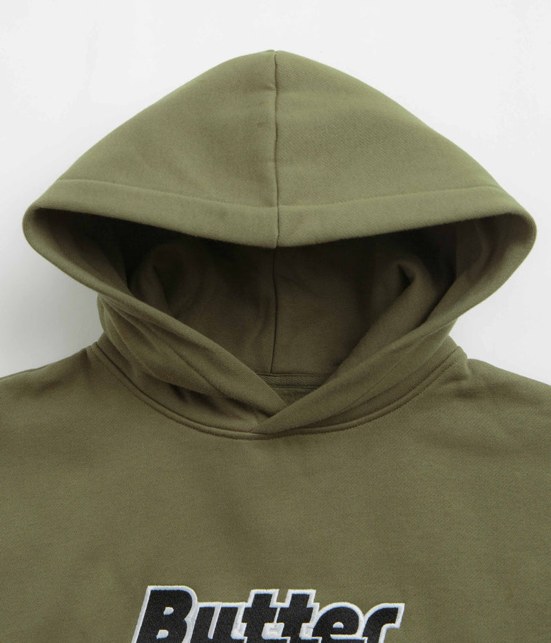 Butter Goods Transit Hoodie in Army
