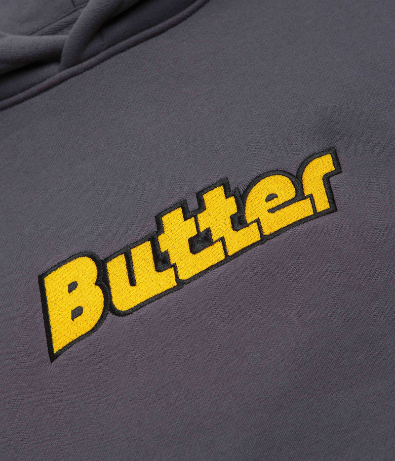 Butter Goods Transit Hoodie in Lead Blue
