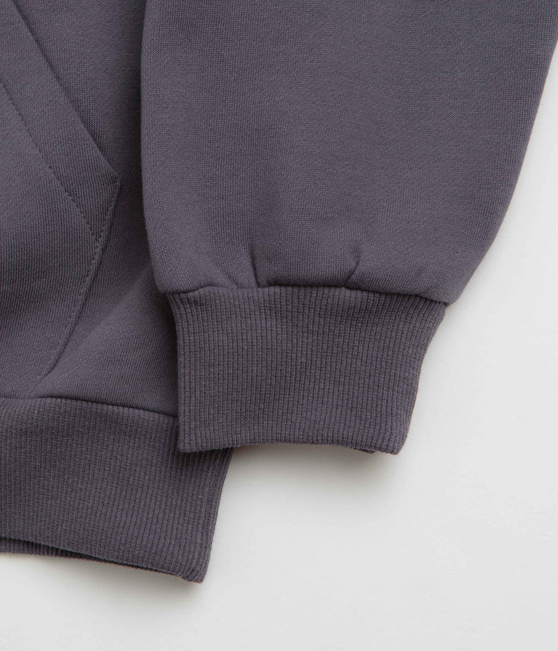 Butter Goods Transit Hoodie in Lead Blue