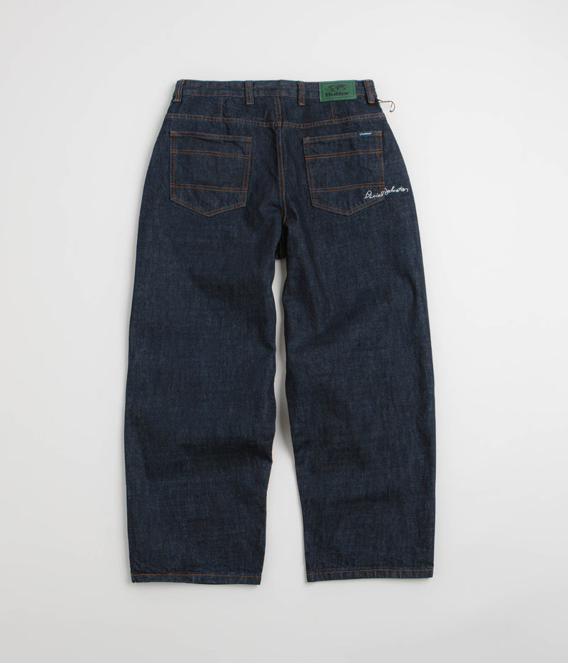 Butter Goods x Daniel Johnston Bull Selvedge Jeans in Raw Indigo