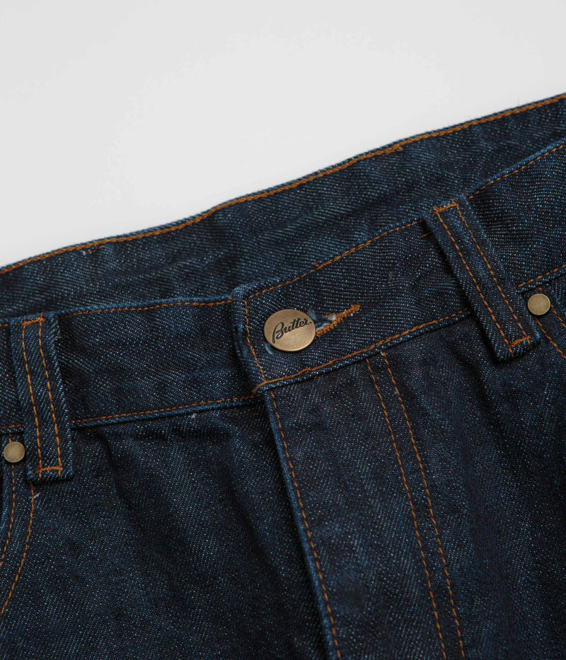 Butter Goods x Daniel Johnston Bull Selvedge Jeans in Raw Indigo